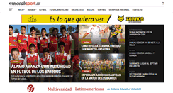 Desktop Screenshot of mexicalisport.com